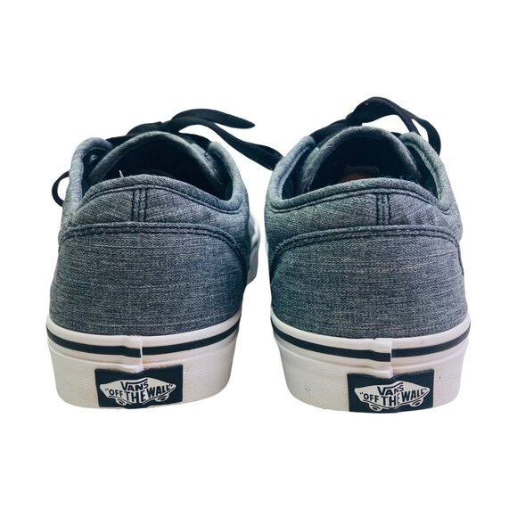 Vans Atwood Deluxe Comfort Skate Shoes Gray Mens Size 8 Sneakers Low Top VGC - Picture 4 of 10